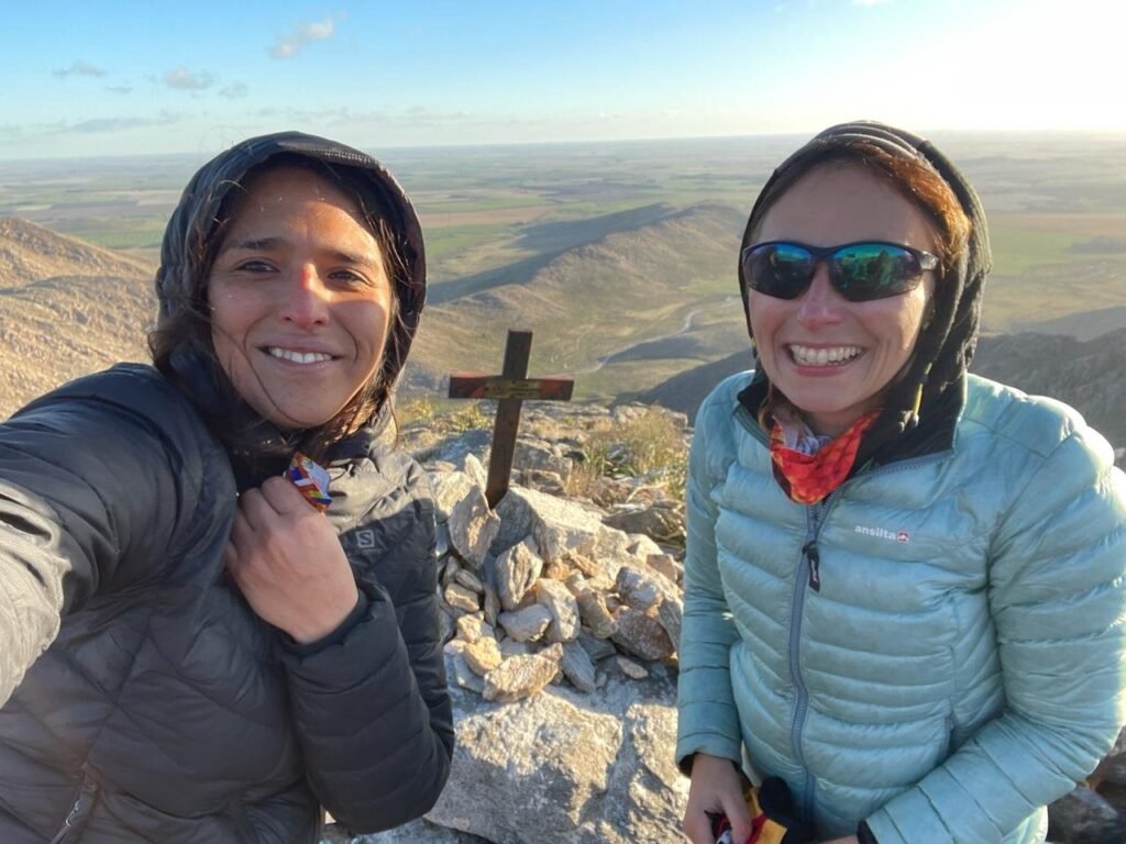 Melisa “Mel” Gallo en una cumbre